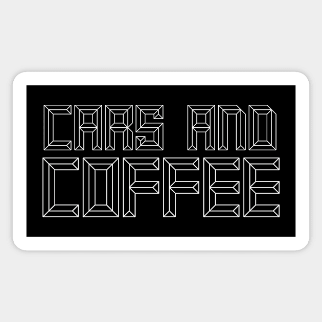 CARS AND COFFEE Sticker by Cult Classics